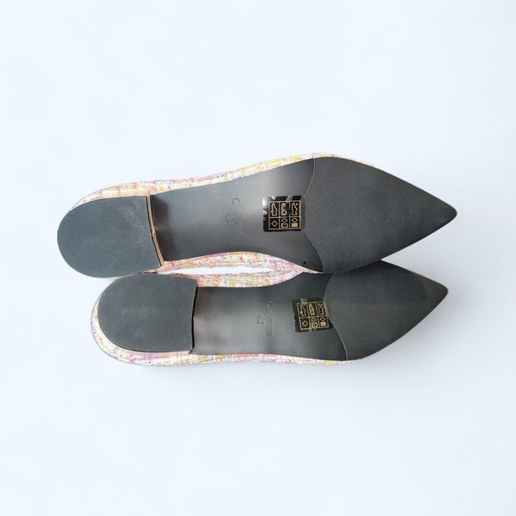 C. Paravano Slip-on Flats Beige and Pink (Multi-color) - Picture 9 of 10